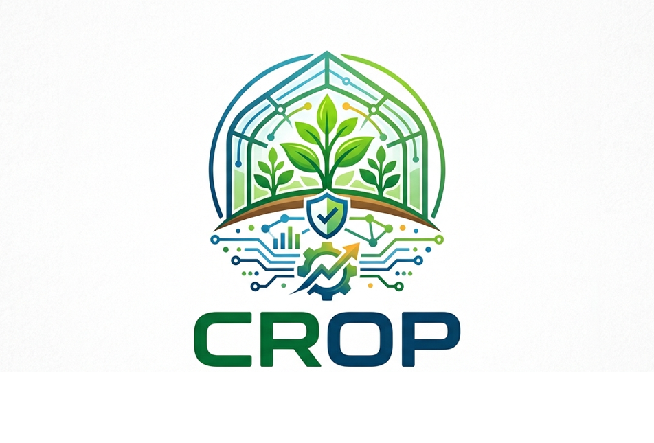 Modelado y estrategias de control mediante datos fiables para la optimización de la producción de alimentos en invernaderos (CROP)